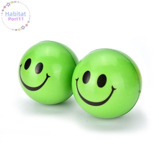 Habitatport 6.3 ลูกบอลบีบหน้ายิ้ม บรรเทาความเครียด สําหรับออกกําลังกายข้อมือ