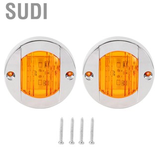 Sudi lamps for cars car accessories  6LED Transom Light IP67 Boat  Truck Cruises Round Side Stern Lamp parking