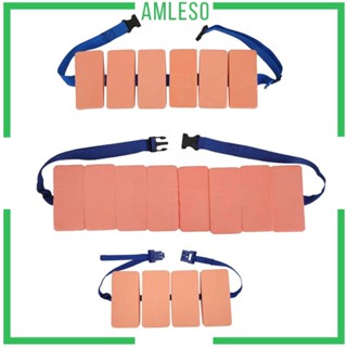 [Amleso] สายพานว่ายน้ํา EVA ปรับได้ สําหรับผู้เริ่มต้น