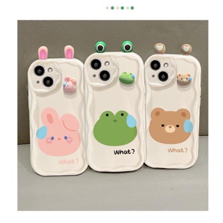 เคสโทรศัพท์มือถือ ลายหูกระต่าย 3D สําหรับ VIVO Y16 Y15S Y15A Y01 Y15C Y19 Y5S Y20 Y20i Y20S Y12A Y11S Y12S Y35 2022 Y30 Y30i Y77 Y77E Y33S Y36