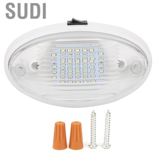 Sudi RV Interior Lighting 12V 400lm  Ceiling Light High Brightness Lamp for Car Yacht Boat Trailer