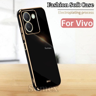 เคสโทรศัพท์มือถือแบบนิ่ม กันกระแทก แฟชั่นหรูหรา สําหรับ VIVO Y36 Y27 2023 4G 5G Vivoy27 Vivoy36 Vevo Y 27 36 27Y 36Y V2247