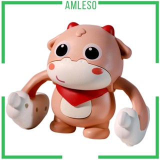 [Amleso] ของเล่นเครื่องดนตรี มีไฟ สําหรับเด็กผู้ชาย 6 เดือนขึ้นไป