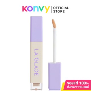 LA GLACE Ideal Airy Skin Concealer 6g ลากลาส คอนซีลเลอร์เนื้อเซรั่ม.