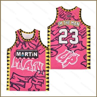 Qy เสื้อกีฬาบาสเก็ตบอล ลายทีม Martin Whats Up Pink No.14 Jersey พลัสไซซ์ สําหรับผู้ชาย และผู้หญิง