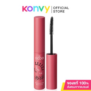 ODBO Lash To Go Waterproof Mascara 4g #01 มาสคาร่าสีดำแท่งแดงรุ่นใหม่ ขนาดเล็กเพื่อการพกพาและจัดเก็บที่ง่ายยิ่งกว่าป...