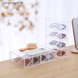 [Brightlight] กล่องเก็บแว่นตา 4 ชั้น วางซ้อนกันได้ [TH]