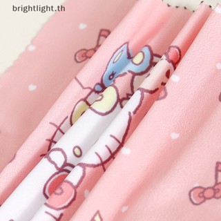 [Brightlight] ผ้าไมโครไฟเบอร์ ลายการ์ตูน My Melody Kuromi Hello Kitty สําหรับทําความสะอาดแว่นตา