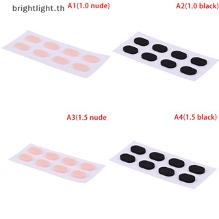 [Brightlight] แผ่นซิลิโคนติดจมูกแว่นตา กันลื่น 8 คู่