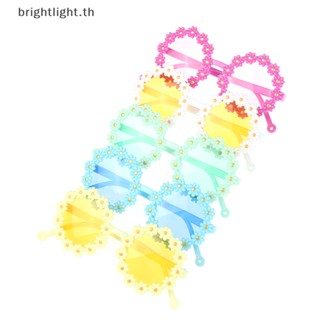 [Brightlight] แว่นตากันแดด UV380 ลายดอกเดซี่น้อย แฟชั่น สําหรับเด็กผู้หญิง [TH]