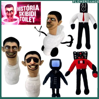 30ซม.เกมSkibidiห้องน้ำToiletman Tvman Speakerman Plushของเล่น3d Plushieยัดตุ๊กตาคนรักเด็กผู้ใหญ่ของขวัญดอกไม้