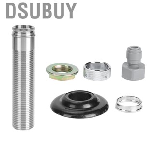 Dsubuy Stainless Steel Threaded  with Quick Connector Beer Keg Faucet Connecting Stem keg Tap Connection Shank Kit for