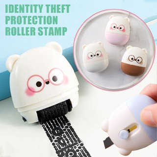 New ID Theft Protection Stamp Roller Rolling Identity Guard Document Security