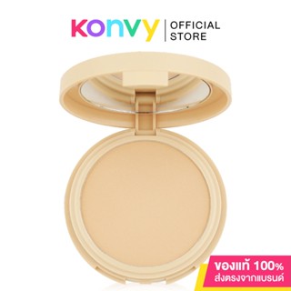 แป้งผสมรองพื้น เมลินดา Mei Linda Soft Matte Skin Fit Powder Foundation 10g คุมมัน ติดทนนาน ปกปิดปานกลางถึง Full Cove...