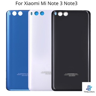 ใหม่ เคสแบตเตอรี่ด้านหลัง 3D พร้อมสติกเกอร์กาว แบบเปลี่ยน สําหรับ Xiaomi Mi Note 3 Mi Note3