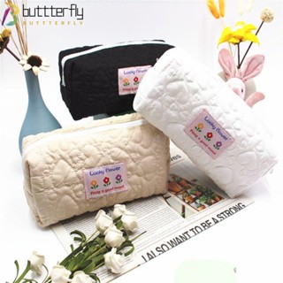 Buttterfly กระเป๋าดินสอ ลายดอกไม้ สําหรับใส่เครื่องเขียน