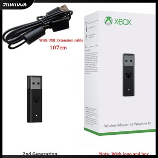 Jl- อะแดปเตอร์รับสัญญาณไร้สาย Usb อุปกรณ์เสริม สําหรับ Xbox One S/x Win10 Pc 2nd Gen Receiver