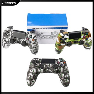 Jl- จอยสติ๊กบลูทูธไร้สาย สําหรับ PS4 Controller Fit for 4 Console for Dualshock 4 Gamepad for PS3 Console