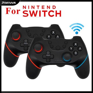 Jl- จอยสติ๊กควบคุมเกมบลูทูธไร้สาย สําหรับ Nintend Switch Pro