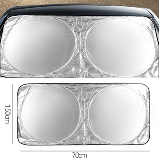 [SIP-ISHOWMAL-TH]Foldable Car Windshield Shade Protect Your Car from Suns Rays and Heat-New In 9-