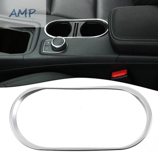 ⚡NEW 9⚡ABS Chrome Center Water Cup Holder Frame Trim Cover For Benz A B CLA GLA Class