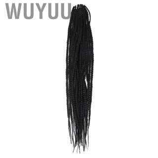 Wuyuu Twist Braid Hair Black High Temperature Synthetic Extension Crochet Bra Cso