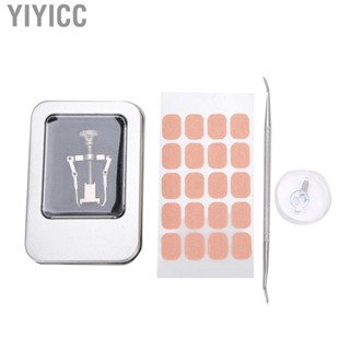 Yiyicc Stainless Steel Ingrown Toenail Corrector Dead Skin  Correction  Buckle Set