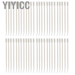 Yiyicc Eyelash Perming Applicator  50pcs Double Head Stick Plastic Eye Lash Curling Tool Supply for Makeup Extension