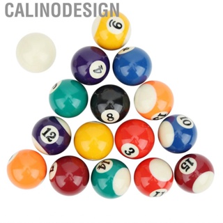 Calinodesign Resin Billiard Ball Children Toy 15Pcs Numbered Balls And 1Pcs