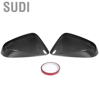 Sudi Rearview Mirror Cover  Car Side Dry Carbon Fiber Decorative Caps Fit for RX350 RX450H NX200 NX300 L.