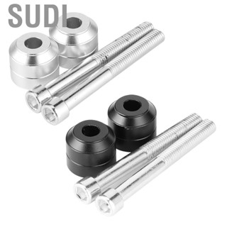 Sudi Bar Clamp Extend Pair 28mm Handlebar Mount Riser 20mm Heighten Fit for F650 GS/TWIN F700 /GS F800 GS/ GS Adventure