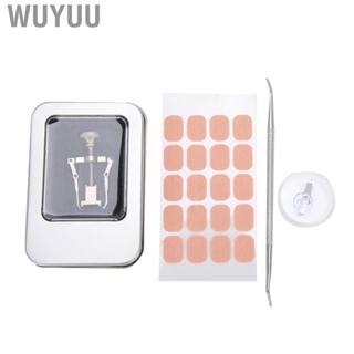 Wuyuu Stainless Steel Ingrown Toenail Corrector Dead Skin  Correction  Buckle Set