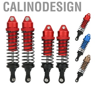 Calinodesign RC Car Damper  4Pcs Aluminum Alloy&amp;Metal 1:10 Scale  Front / Rear Shocks Struts Spare Upgrade Parts for 1/10 Traxxas SLASH