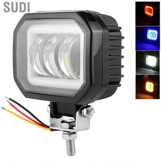 Sudi 30W  Work Lights for Car Light 3.5in 6000K  Square Angel Eyes Lamp ATV Boat Off‑Road Vehicle