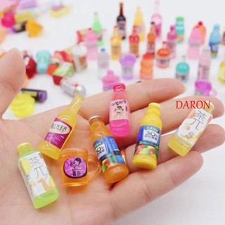 Daron โมเดลตุ๊กตาจิ๋ว 1:12 สําหรับตกแต่งบ้านตุ๊กตา ห้องครัว เค้ก ไวน์ เครื่องดื่ม