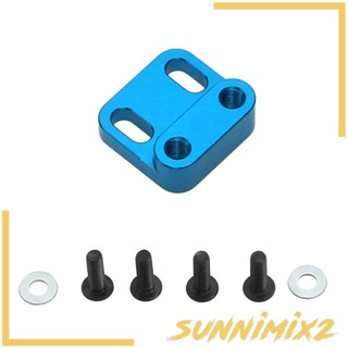 [Sunnimix2] อะไหล่เมาท์เซอร์โว พร้อมสกรู ทนทาน แบบเปลี่ยน สําหรับรถไต่หินบังคับ M05 M-05 54408 1/12