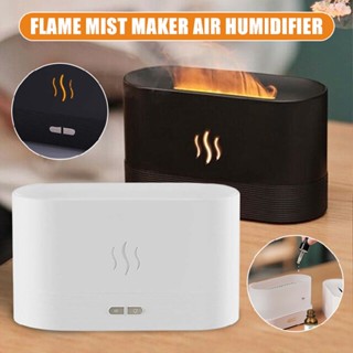 New Flame Air Humidifier Essential Oil Diffuser Bedroom Travel Mist Maker