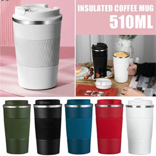 New 510ML Thermos Vacuum Flask Cold Hot Drinks Insulated Flask Mug Coffee Cup