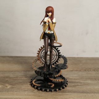 โมเดลฟิกเกอร์ PVC สเกล 1/7 Makise Kurisu 24 ซม. ของเล่นสําหรับเด็ก