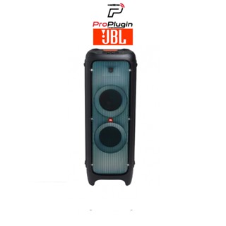 JBL PARTY BOX 1000 ลำโพงปาร์ตี้ขนาดใหญ่ มี DJ PAD ในตัวใช้เป็นแอมป์ไมค์ได้ และยังสามารถเชื่อมต่อกับ Party Box ตัวอื่นได้ด้วย (ProPlugin)