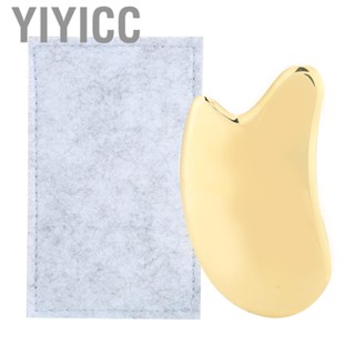 Yiyicc Brass  Board Gua Sha Tool Fascia Acupoint  Muscle  Relief Max