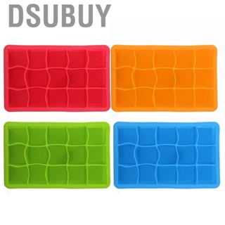 Dsubuy 15 Grid Square Silicone Ice Tray DIY  Mold Cake Candy Chocolate Pastry Baking Mould Juice Coffee Fruit Maker