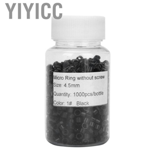 Yiyicc 1000pcs Aluminum Micro Links Rings Beads Screw Hair Extension To Dso