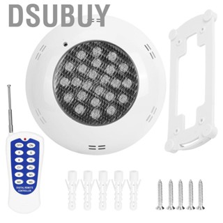 Dsubuy 24LED Swimming Pool Light Underwater Lights 24W Colorful