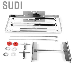 Sudi Car  Tray Adjustable Hold Down Clamp Bracket Accessories Stainless Steel Universal Polished