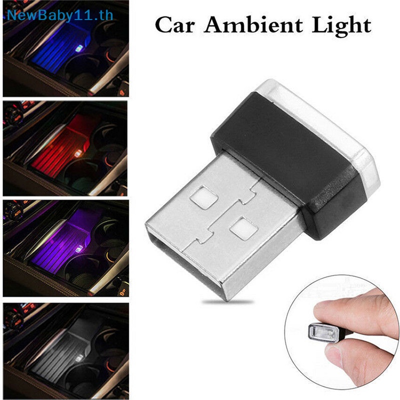 Test, Diagnostic & Repair Tools 13 บาท Onebaby แถบไฟนีออน LED USB ขนาดเล็ก ยืดหยุ่น สําหรับตกแต่งภายในรถยนต์ Th Automobiles