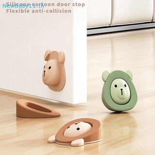 Onebaby สติกเกอร์ซิลิโคน ลายการ์ตูนน่ารัก กันชน สําหรับติดตกแต่งประตูบ้าน