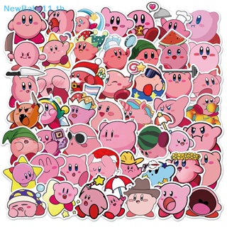 Onebaby สติกเกอร์ ลายการ์ตูน Kirby กันน้ํา สําหรับติดตกแต่งแล็ปท็อป กีตาร์ สเก็ตบอร์ด 50 ชิ้น