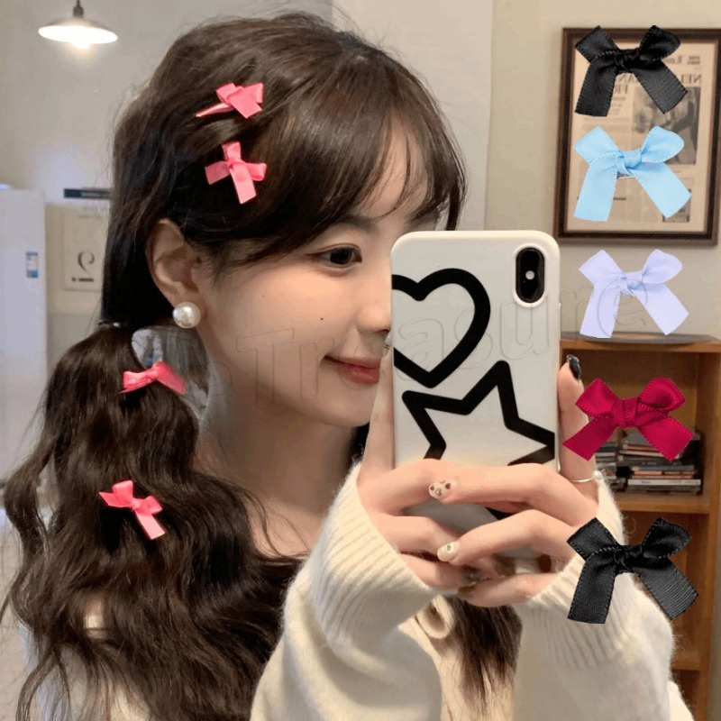 [ Featured ] กิ๊บติดผมบัลเล่ต์ลม / เครื่องประดับผมโบว์หวาน / กิ๊บปากเป็ดน่ารักสด / ปิ่นปักผมขนาดเล็ก Kawaii / เครื่องประดับผมแต่งตัว /