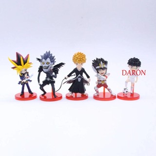 Daron Death Note Anime Tsubasa Yugi Ryuk PVC Kurosaki Ichigo สําหรับตกแต่ง 5 ชิ้น ต่อชุด